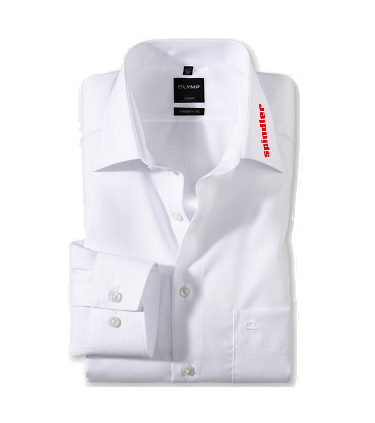 03006900 Spindler Herren Hemd Luxor Modern Fit extra LA Weiss