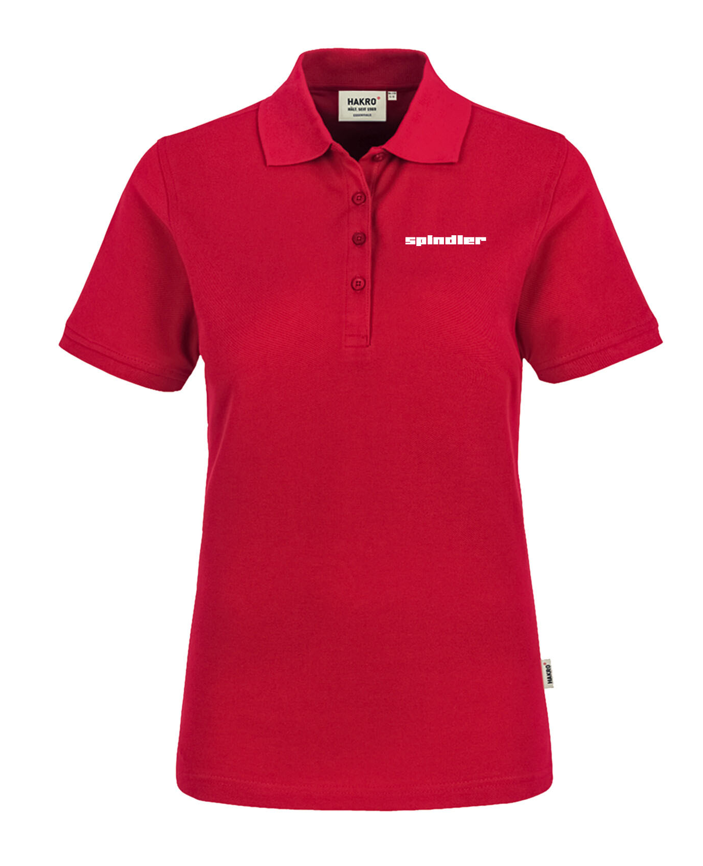 110 Spindler Damen-Polo rot