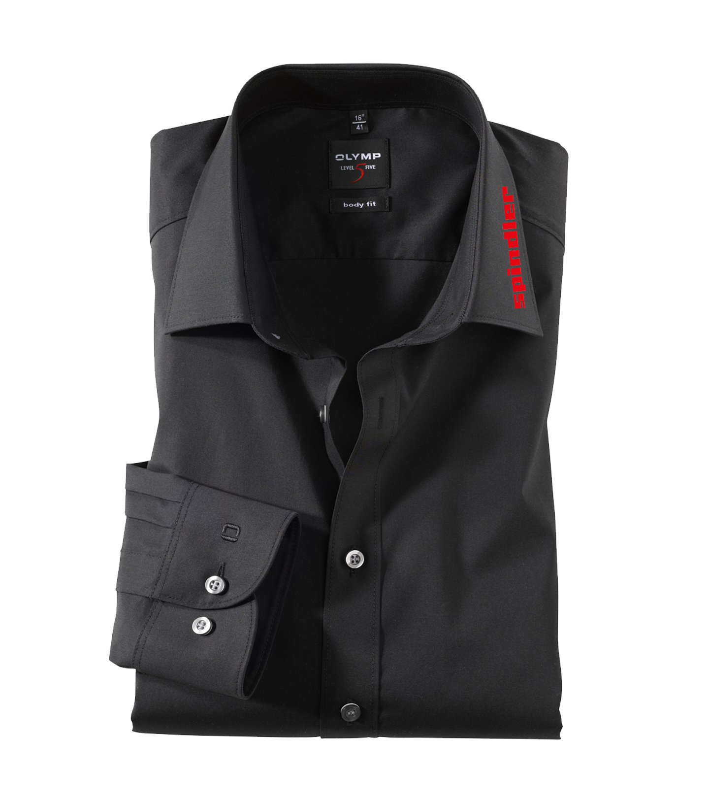 60906468 Spindler Herren Hemd Level 5 schwarz