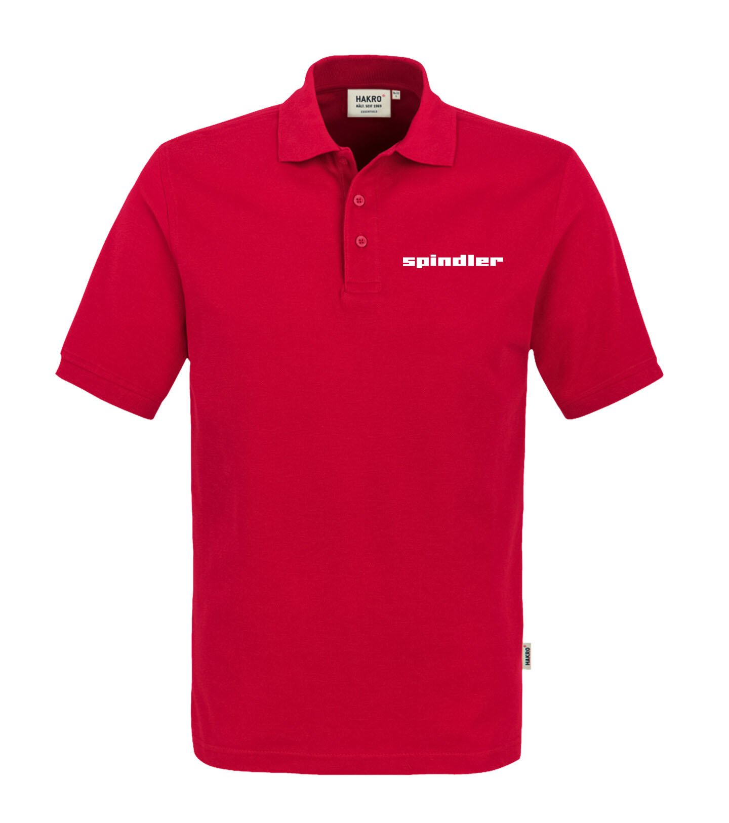 810 Spindler Herren-Polo rot