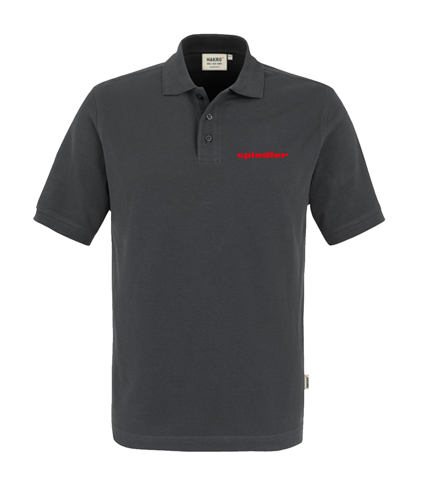 810 Spindler Herren-Polo schwarz