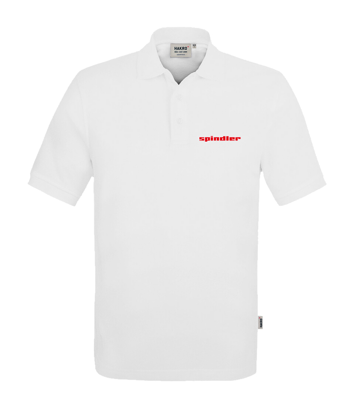 810 Spindler Herren-Polo weiss