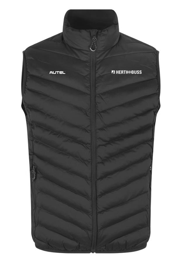 Autel-GM 0892 H+B Herren Weste Schwarz