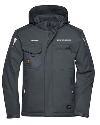 Autel-GM JN824 H+B Softshell Jacket STRONG Schwarz