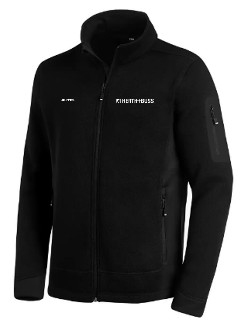 Autel-GM 79595 H+B Strick-Fleecejacke Christoph Schwarz